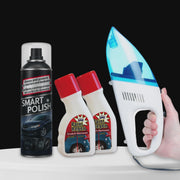 Kit limpieza coche 3 en 1 | Brillo y aspirado