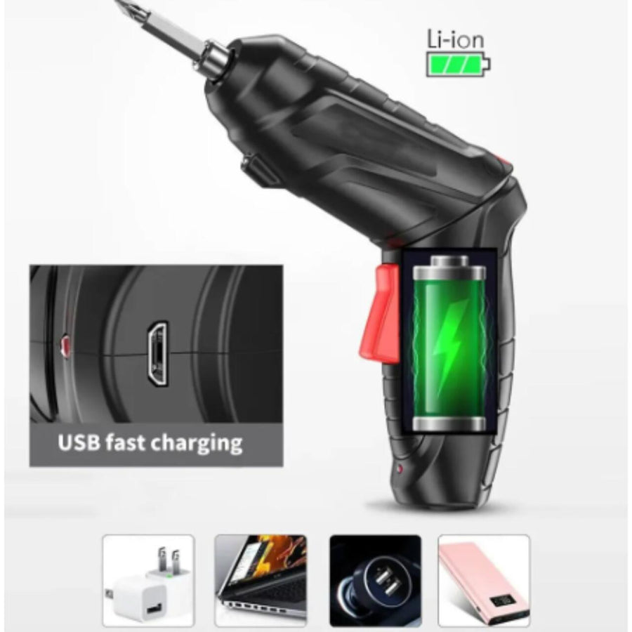 Maletín Destornillador Eléctrico 47 Pcs