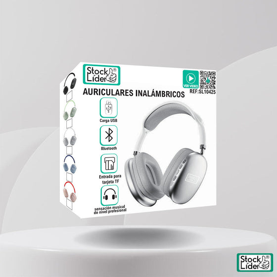 Auriculares inalámbricos cómodos y ligeros