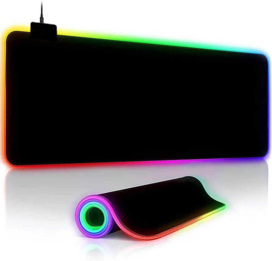 Alfombrilla Gaming RGB 80x30 antideslizante