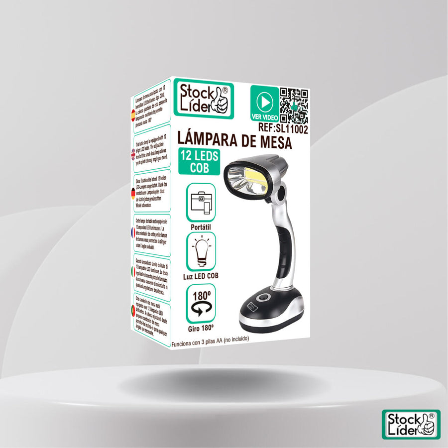 Lámpara de mesa portátil sin cables | ViamoMas