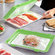 Bandejas apilables herméticas para alimentos