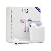 Auricular Bluetooth TWS i12 | Sonido sin cables