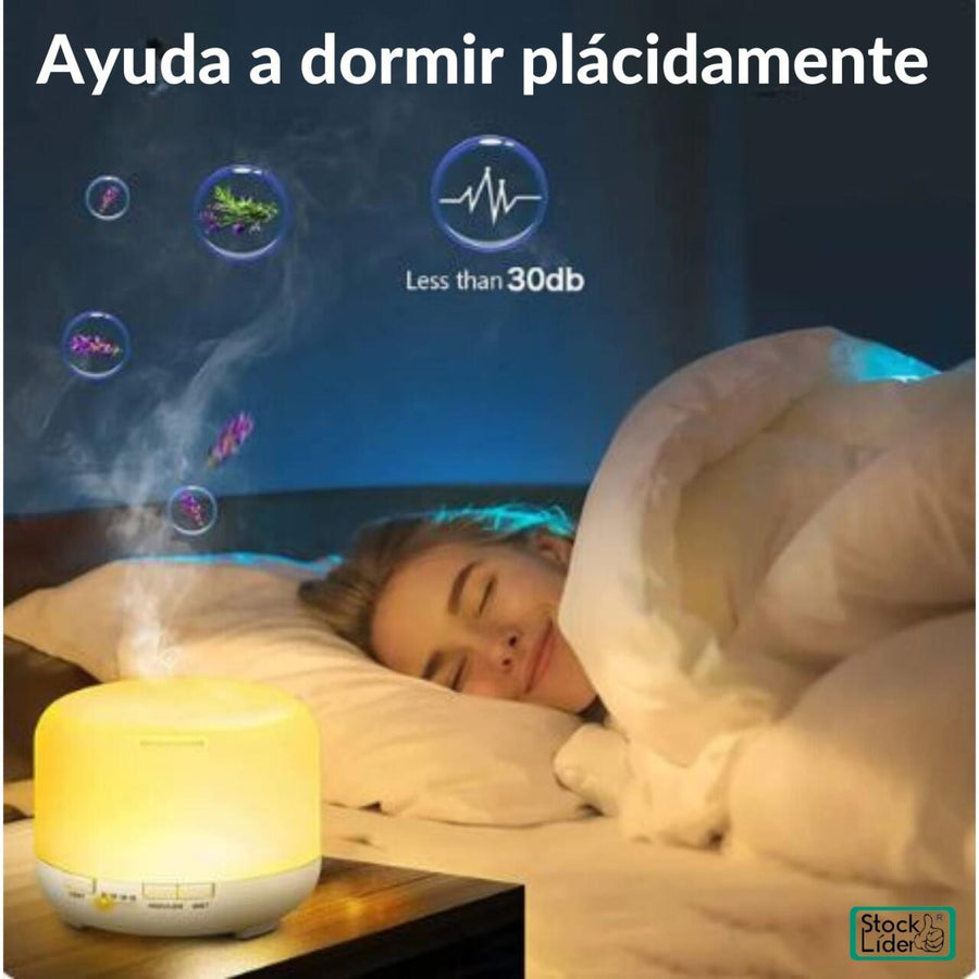 Humidificador con mando para casa