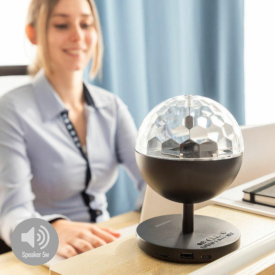 Proyector LED Recargable con Altavoz Istarlyt | ViamoMas