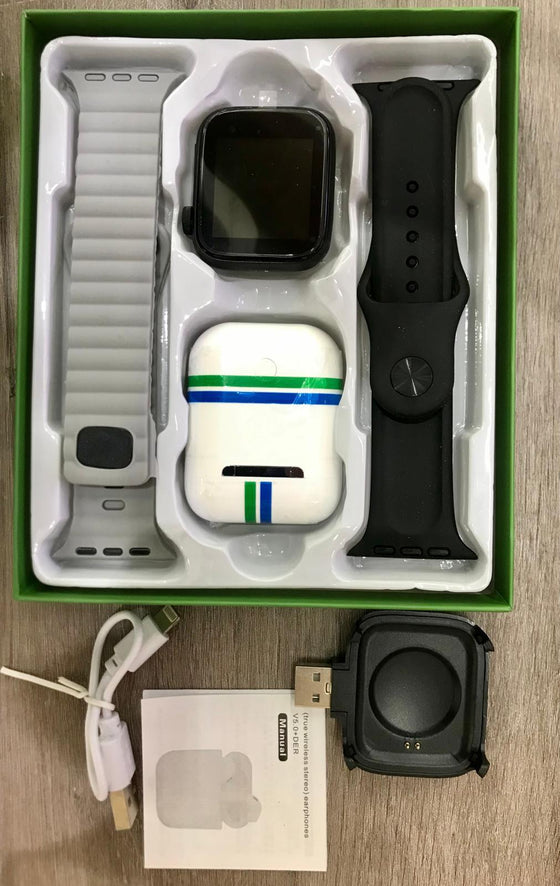 Smartwatch con AirPods negro | ViamoMas