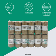 Cuerda multiusos 70g compacta y resistente
