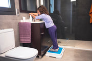 Escalón modular para baño antideslizante