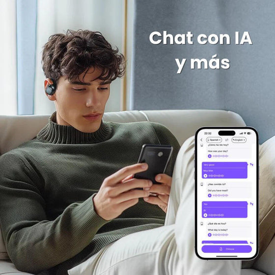 Auriculares Traductores en Tiempo Real