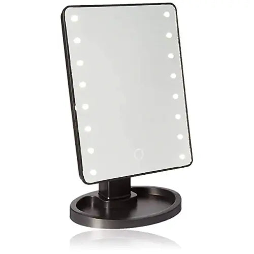 Espejo luminoso LED maquillaje recargable