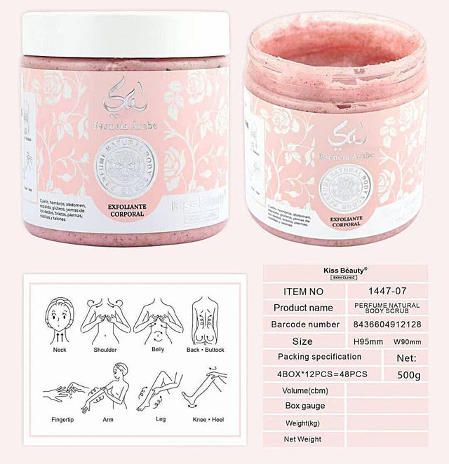 Exfoliante Corporal Árabe 500 ml | Kiss Beauty
