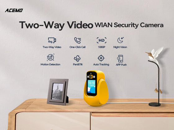 Cámara de Seguridad WiFi para Casa y Negocio