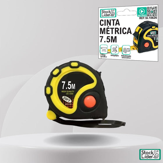 Cinta métrica 7,5m con imán | ViamoMas