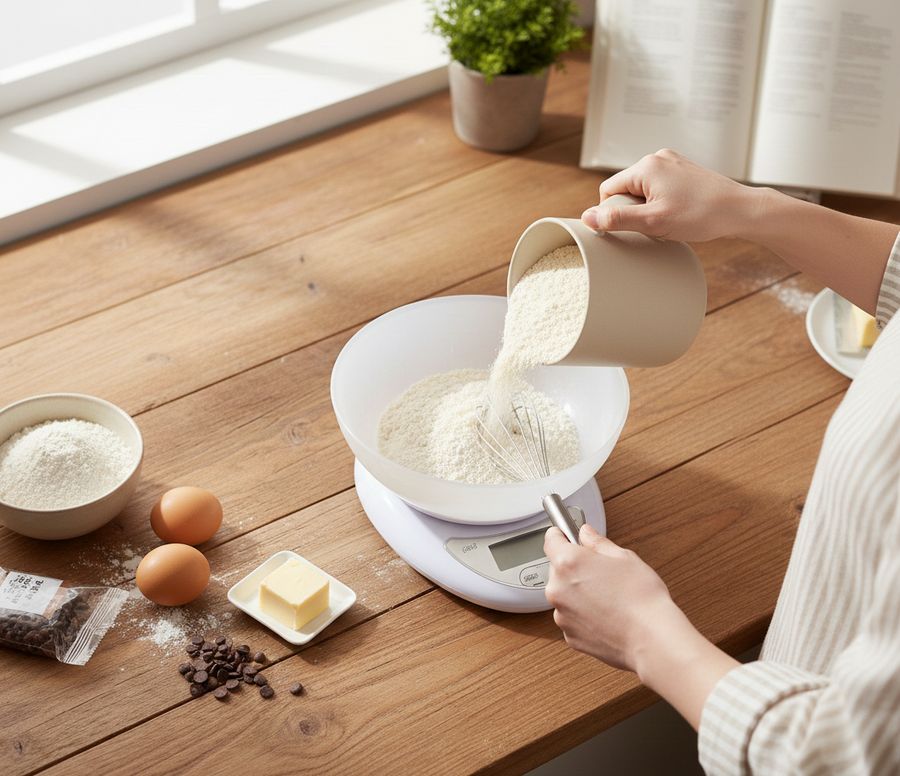 Báscula de cocina digital con tara 5 kg