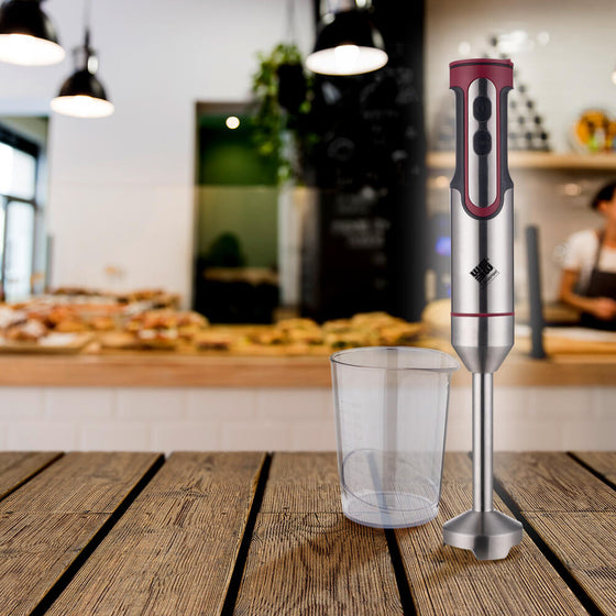 Batidora de Brazo 1200W Acero Inoxidable