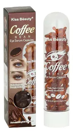 Serum cápsulas contorno de ojos café