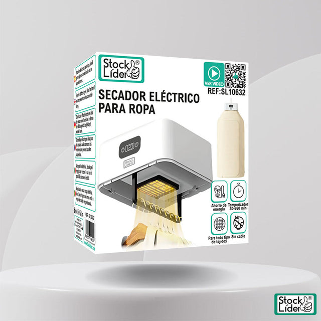 Secador eléctrico para ropa portátil