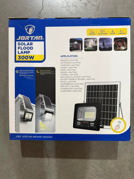 Foco LED con placa solar 300W | ViamoMas