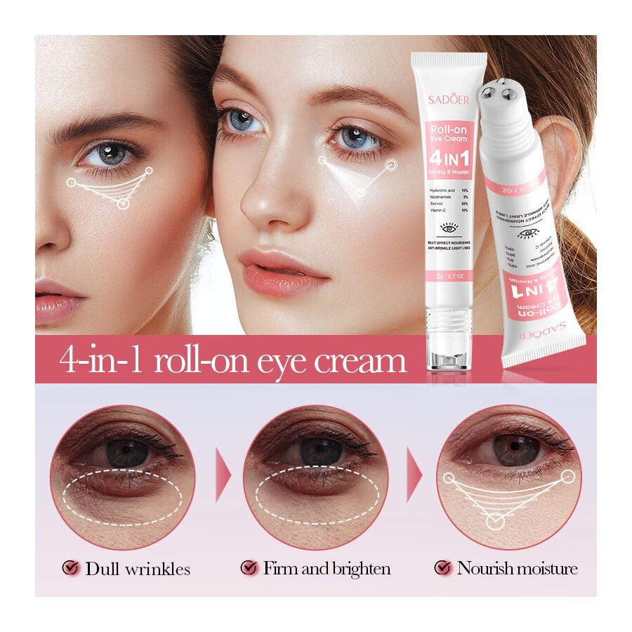 Contorno de Ojos 4 en 1 SADOER 20g