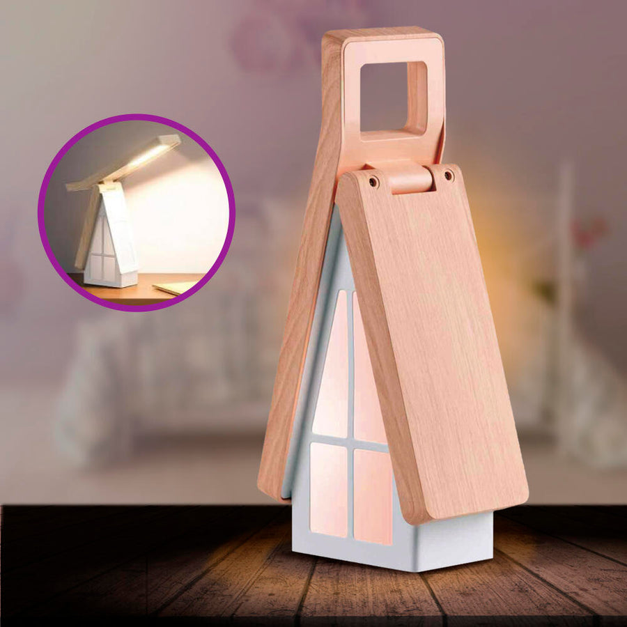 Lámpara de mesa con forma de casa | ViamoMas