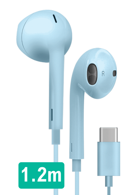 Auriculares Tipo C para móvil y tablet