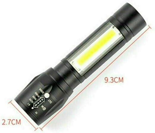 Mini linterna táctica recargable LED