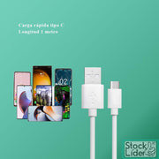 Cable tipo C 3m | Carga cómoda y rápida