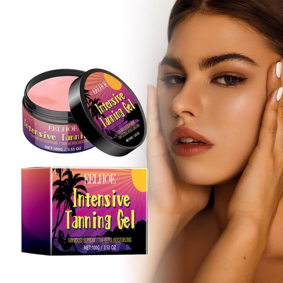 Gel intensificador de bronceado hidratante