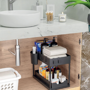 Organizador bajo mueble 2 niveles