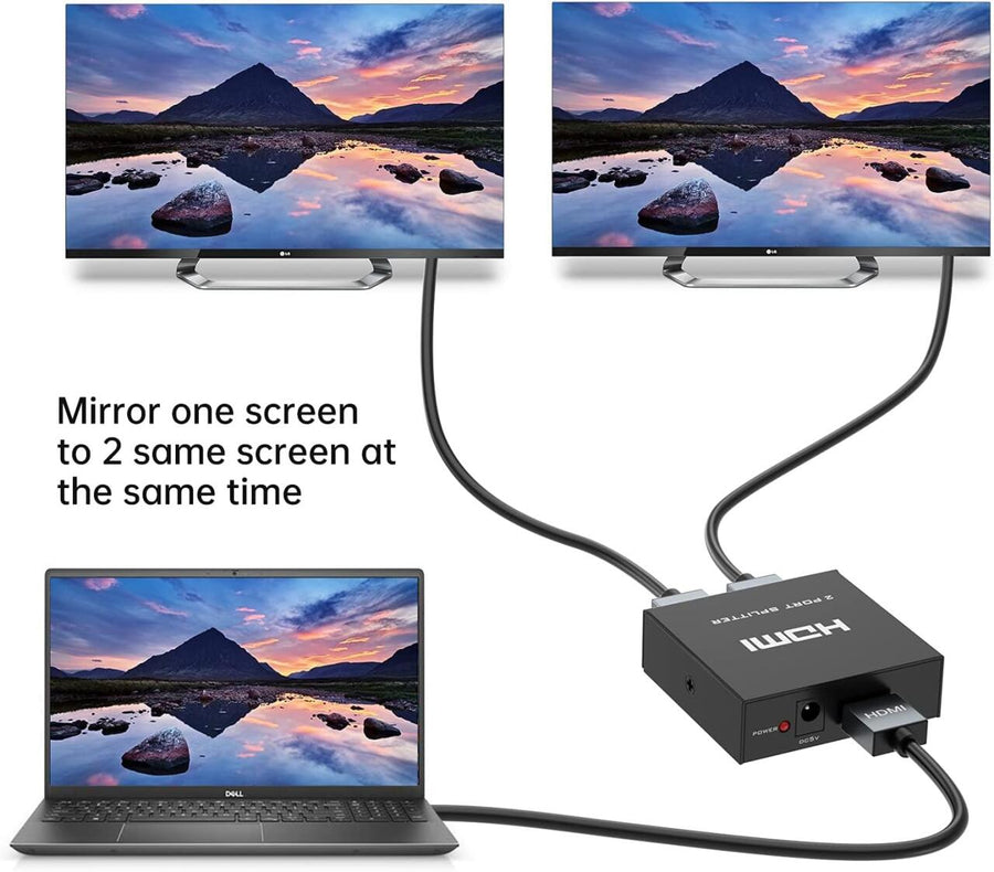 Divisor HDMI 4K 1x2 | Doble pantalla