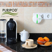 Purificador ionizador compacto para casa