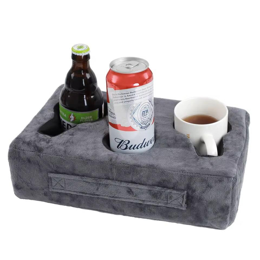 Portavasos cojín para sofá | ViamoMas