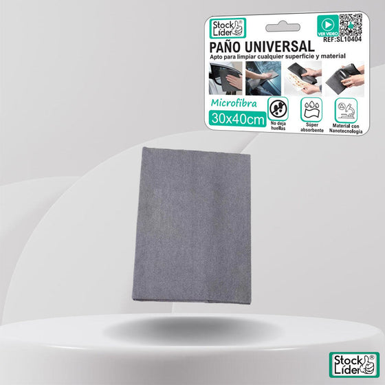 Paño universal 30x40 cm para limpiar mejor