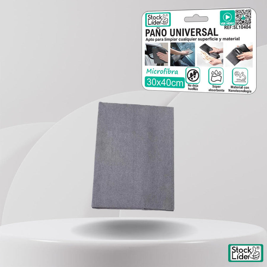 Paño universal 30x40 cm para limpiar mejor