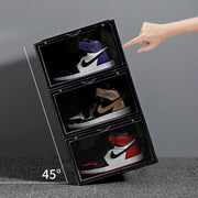 Cajas Zapatos Apilables Transparentes Pack 4