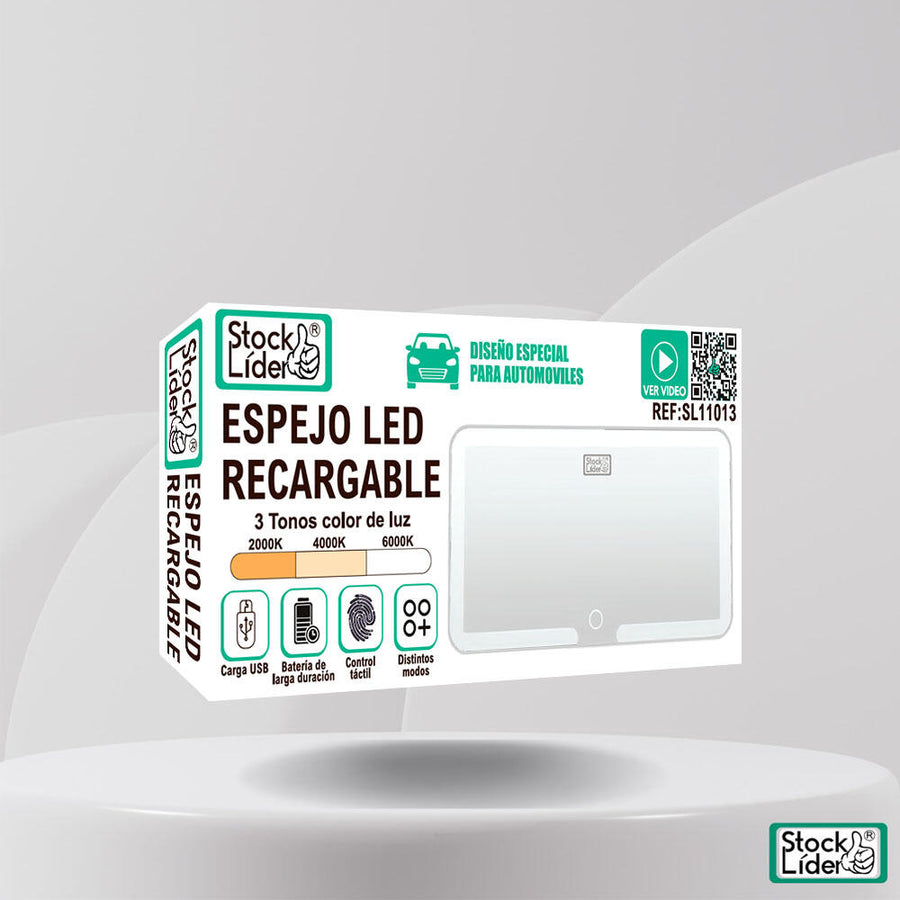 Tu espejo con luz para viajar
