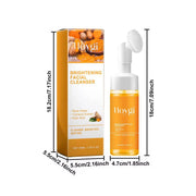 Limpiador facial de cúcuma para piel luminosa
