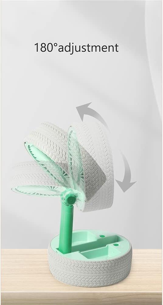 Ventilador plegable de escritorio compacto