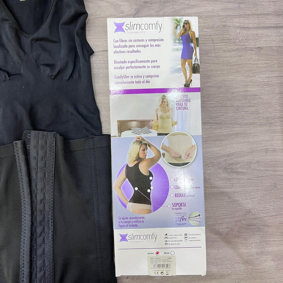 Faja SlimComfy XL/XXL Negro | Sujeción cómoda
