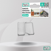 Gancho adhesivo multiusos para cocina y baño