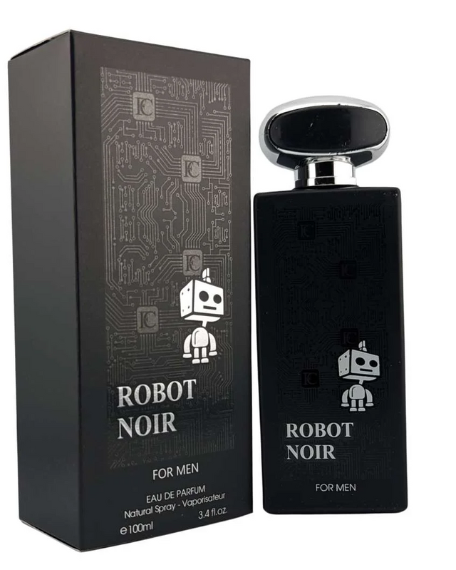 Perfume Robot Noir Pour Homme 100ml