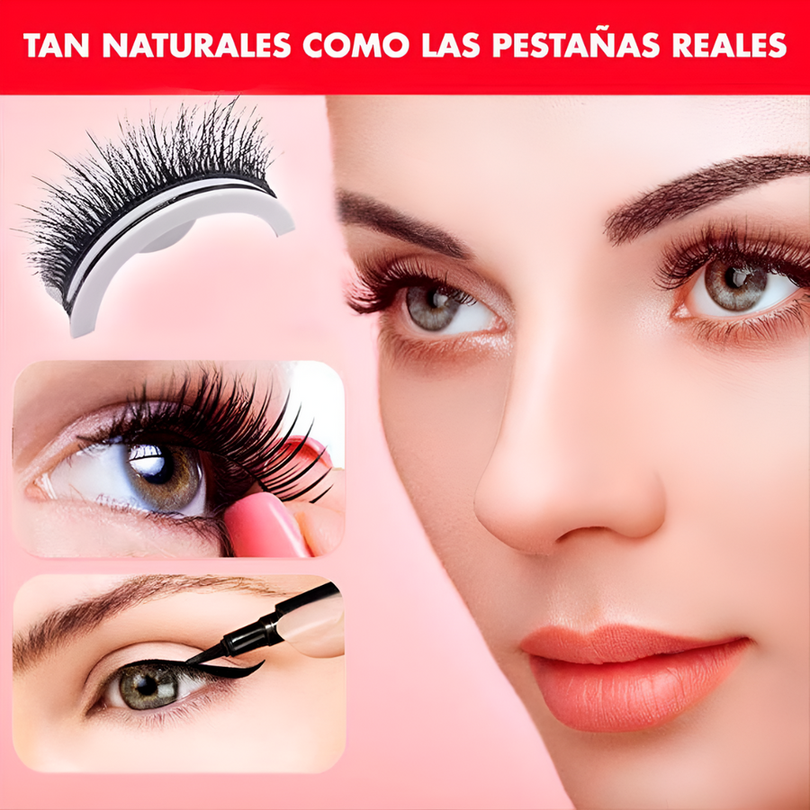Pestañas Postizas Autoadhesivas Reutilizables