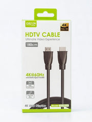 Cable HDTV 4K 60 Hz 1,8 m | Green Lyca
