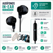 Auriculares con micrófono minijack | ViamoMas