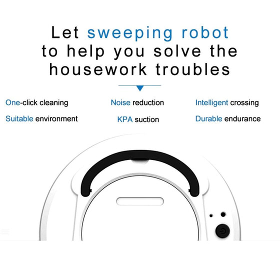 Robot Aspirador Inteligente 3 en 1