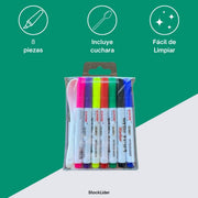 Rotuladores de agua 8 pcs para lettering