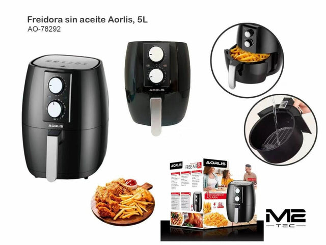 Freidora de Aire Aorlis 5L | Cocina fácil