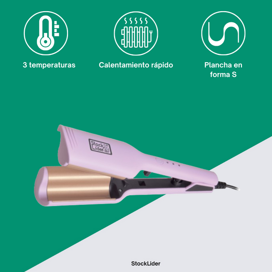 Plancha de ondas para el pelo | ViamoMas