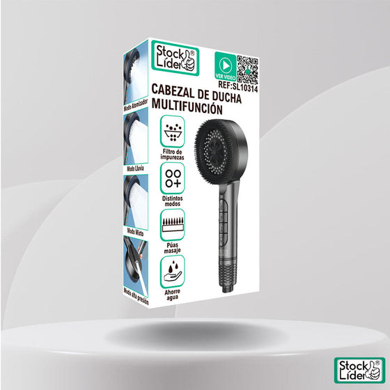 Cabezal de ducha multifunción con filtro