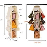 Organizador colgante armario bolsos 10